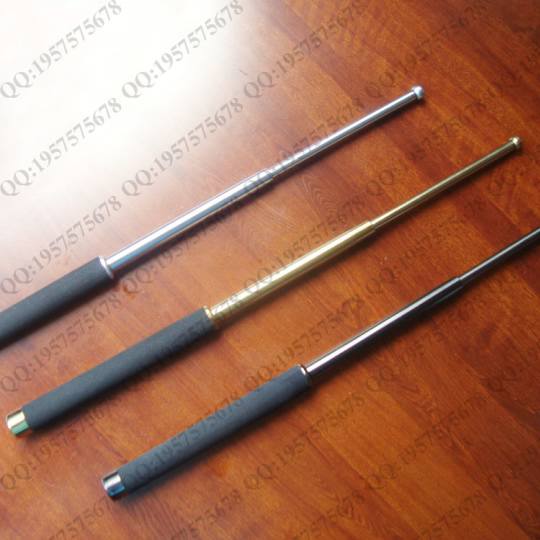 狐狸伸缩棍 FOX伸缩棍 中国名牌 防身用品 户外防身工具 银色