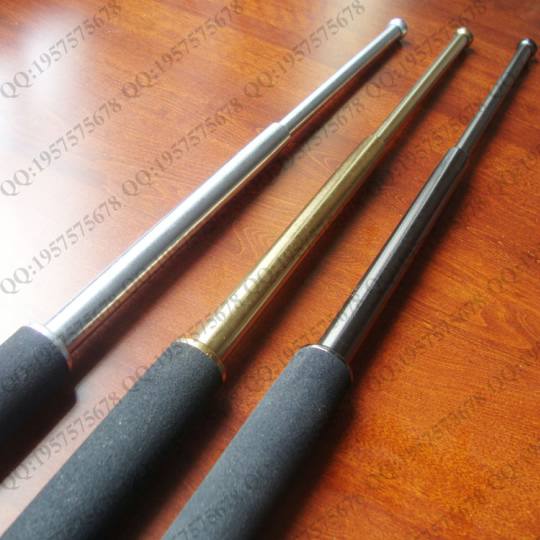 狐狸伸缩棍 FOX伸缩棍 中国名牌 防身用品 户外防身工具 银色